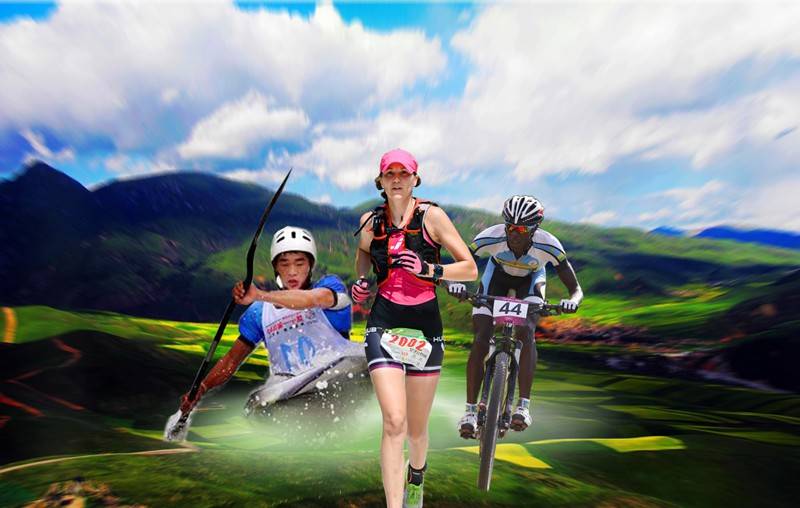 2018中国・灵鹫山国际划骑跑铁人三项公开赛